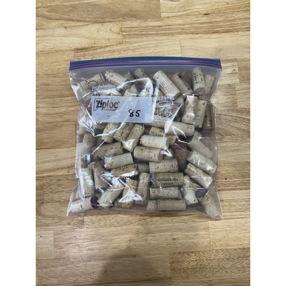 Natural Corks - Mixed 85 Count - Used Wine Bottle Corks